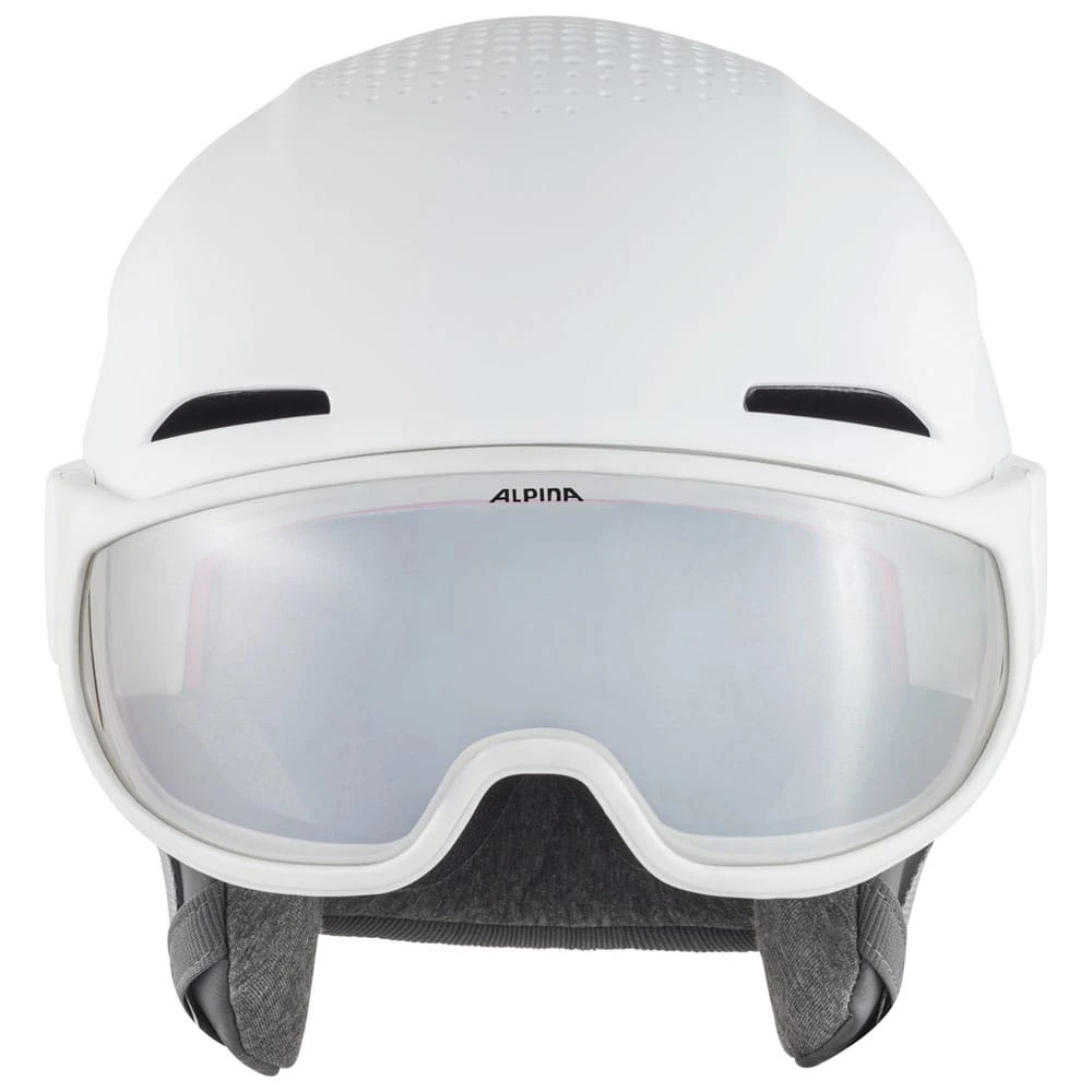 Alpina Alto V Skihelm White Matt Damen, Herren – Bild 3