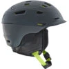 Anon Prime MIPS Skihelm Dark Gray Herren