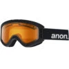 Anon Tracker Skibrille Black/Amber Kinder