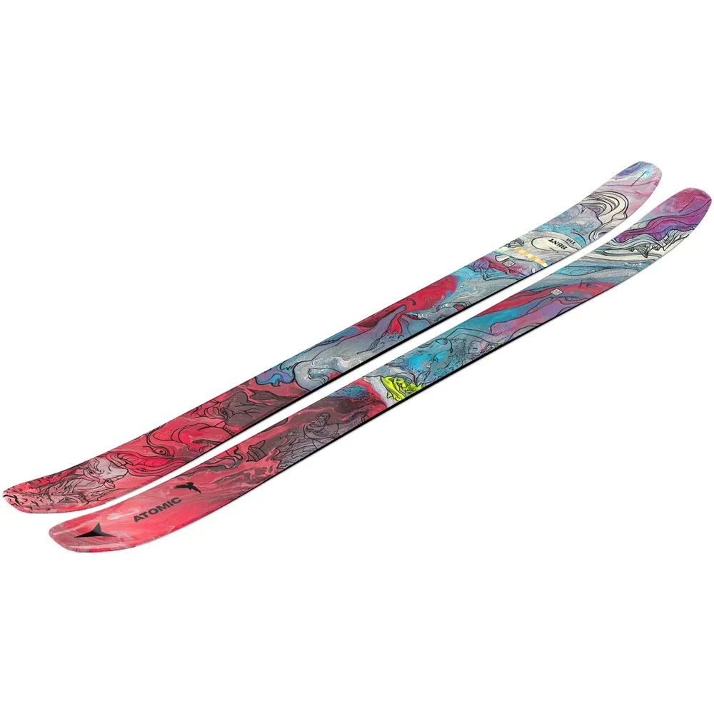 Atomic Bent 110 Freeski Red Metalic/Blue Damen, Herren – Bild 4