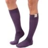Eivy Rib Wool Wollsocken Deep Purple Damen