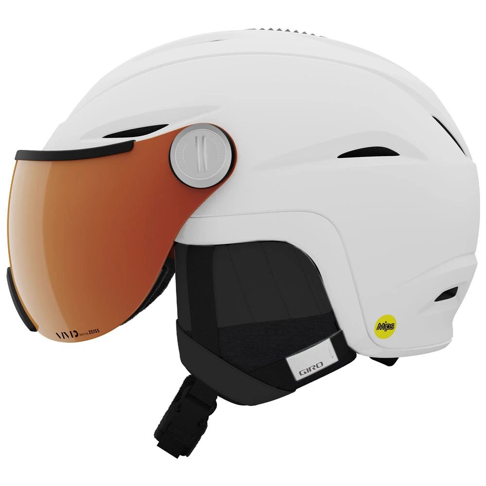 Giro Essence MIPS Vivid Skihelm Matte White/Vivid Copper Damen