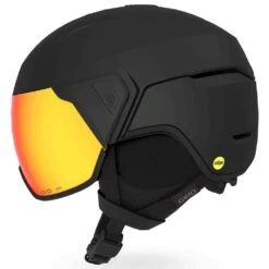 Giro Orbit Spherical MIPS Schneehelm Mit Visier Matte Black/Vivid Ember Damen, Herren