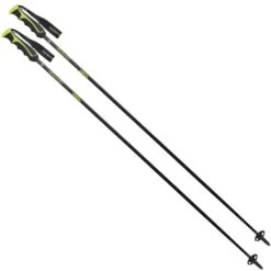 Komperdell Booster Carbon Alpinstöcke Yellow Damen, Herren