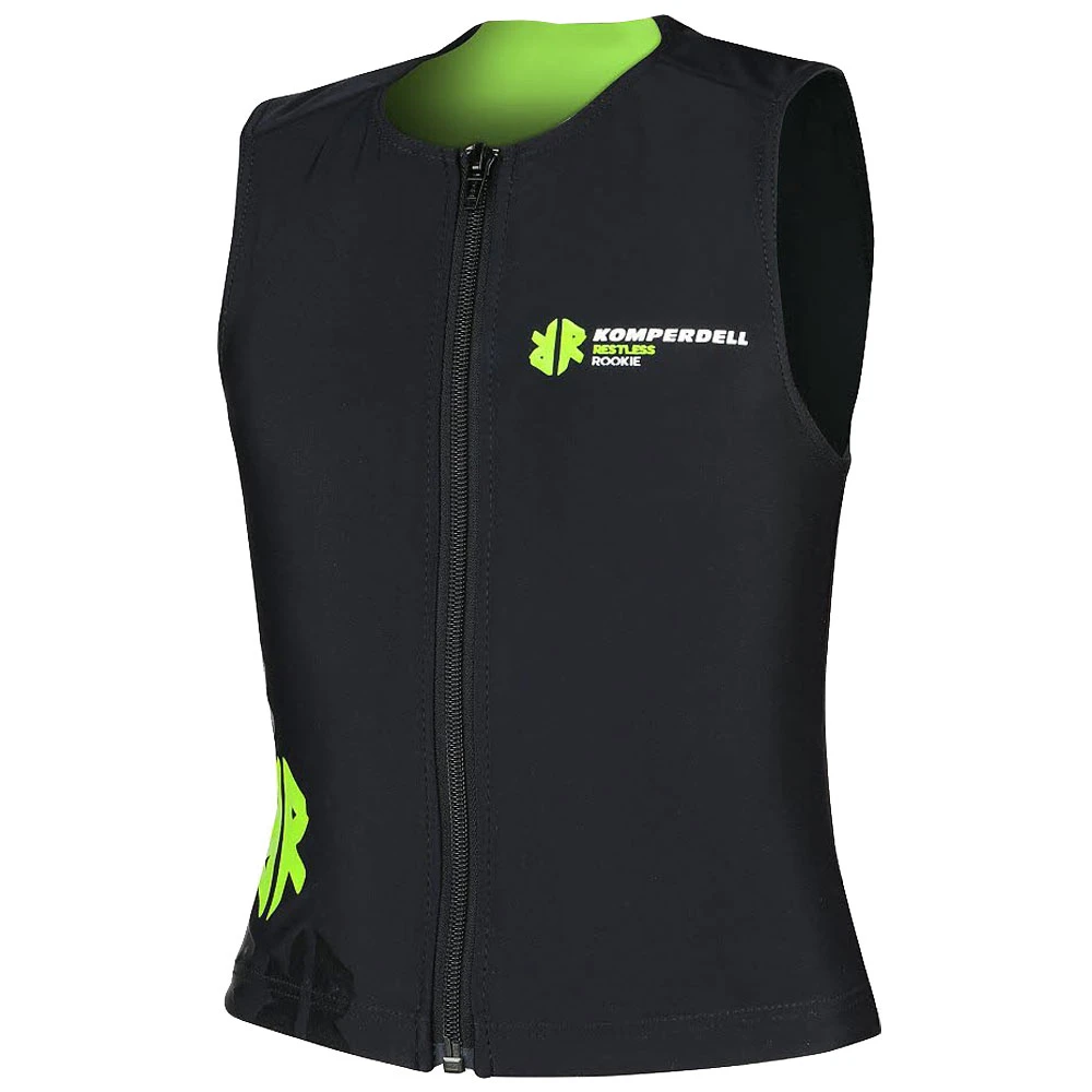Komperdell Pro Vest ECO Junior Protektorweste Black/Neon Yellow Kinder