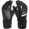Leki Max Junior Skihandschuhe Black/White Kinder