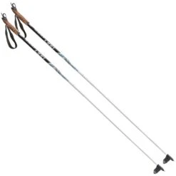 Leki Trail Carbon Langlaufstöcke Black/White/Blue Damen, Herren