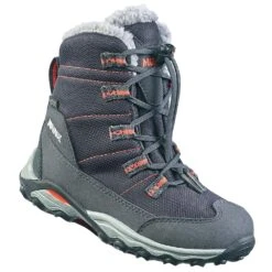 Meindl Yolup Junior GTX Winterschuhe Schwarz/Orange Kinder