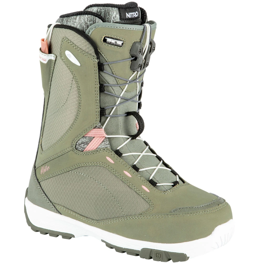 Nitro Monarch TLS Softboots Gravity Grey Damen