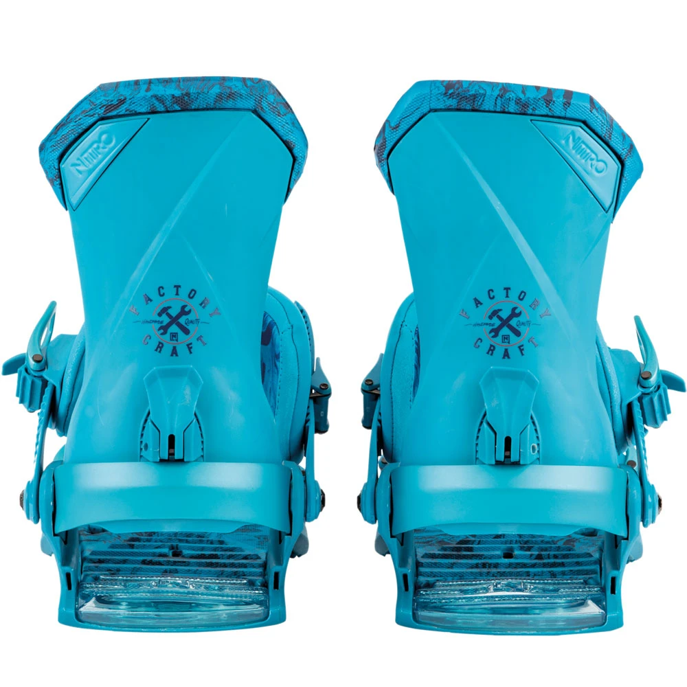Nitro Team Snowboardbindung FCS Blue Herren – Bild 3