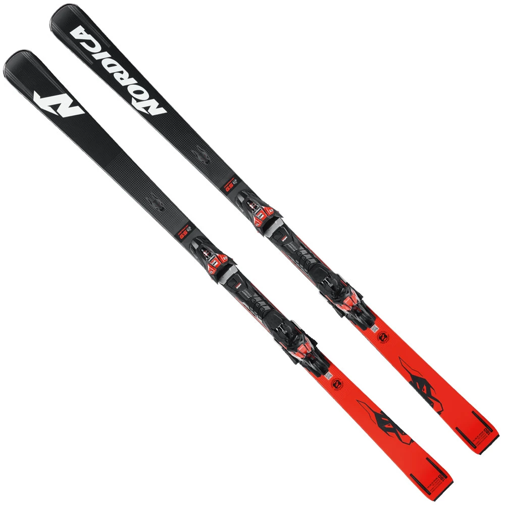 Nordica Dobermann GSR RB Alpin-Skiset Black/Red Damen, Herren