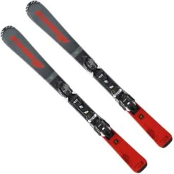 Nordica Team JR Kinder-Ski Grey/Red Kinder