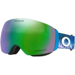 Oakley Flight Deck M Snowboardbrille Abstract Blue/Prizm Snow Jade Iridium Damen, Herren