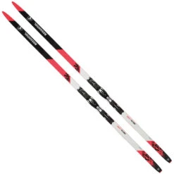 Rossignol Delta Comp Skating Langlaufset Red/White/Black Damen, Herren