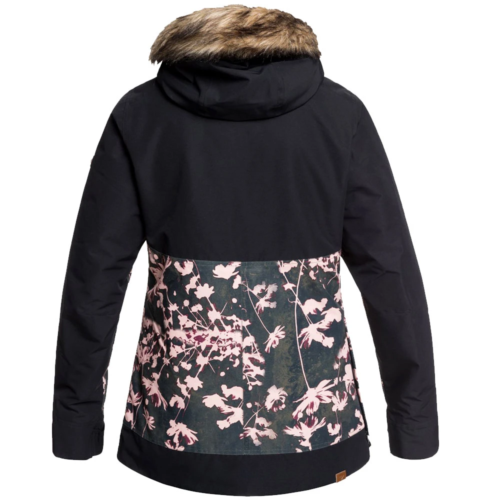 Roxy Shelter Skijacke True Black Poppy Damen – Bild 6
