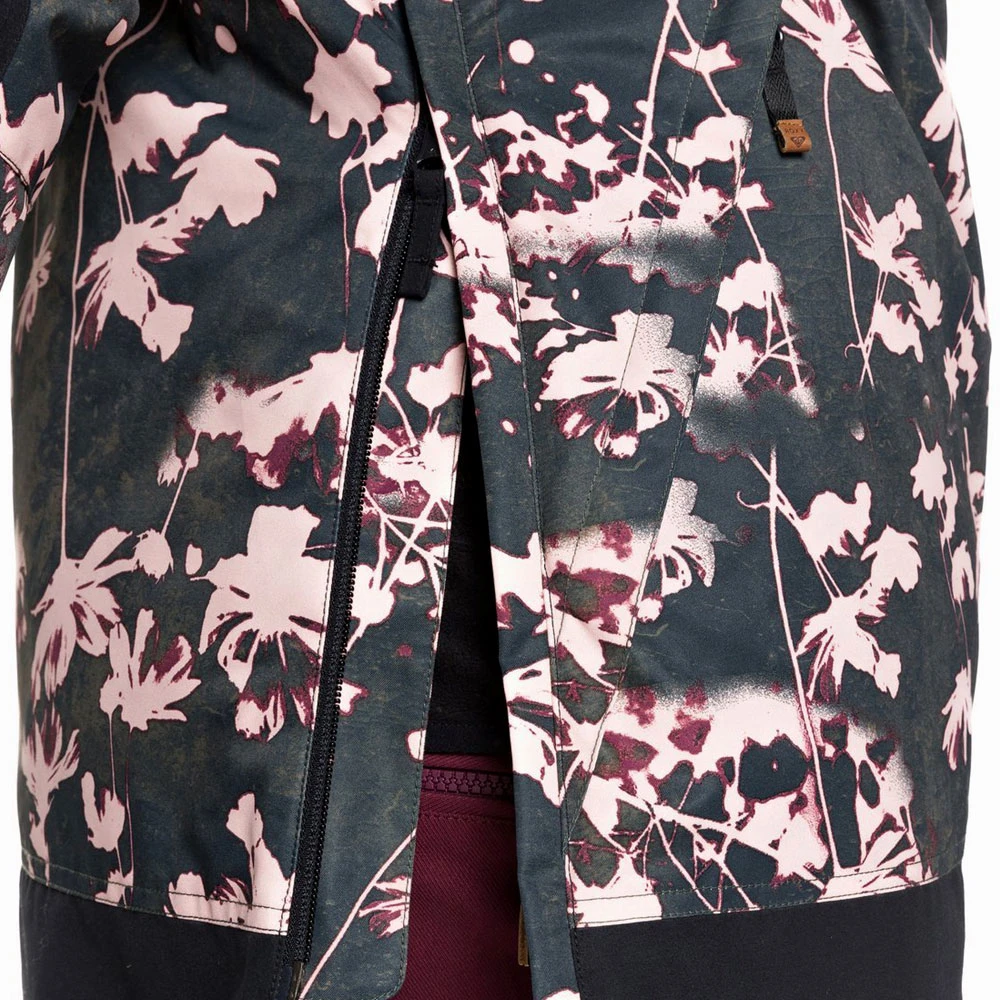 Roxy Shelter Skijacke True Black Poppy Damen – Bild 8