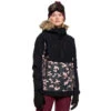 Roxy Shelter Skijacke True Black Poppy Damen