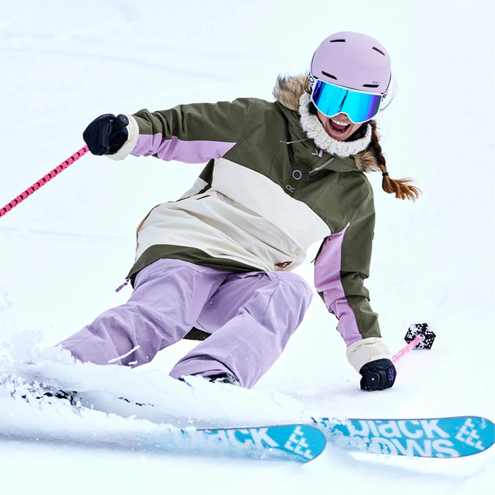 Roxy Shelter Skijacke Burnt Olive Damen – Bild 8