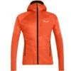 Salewa Ortles Hybrid Skipullover Orange Herren