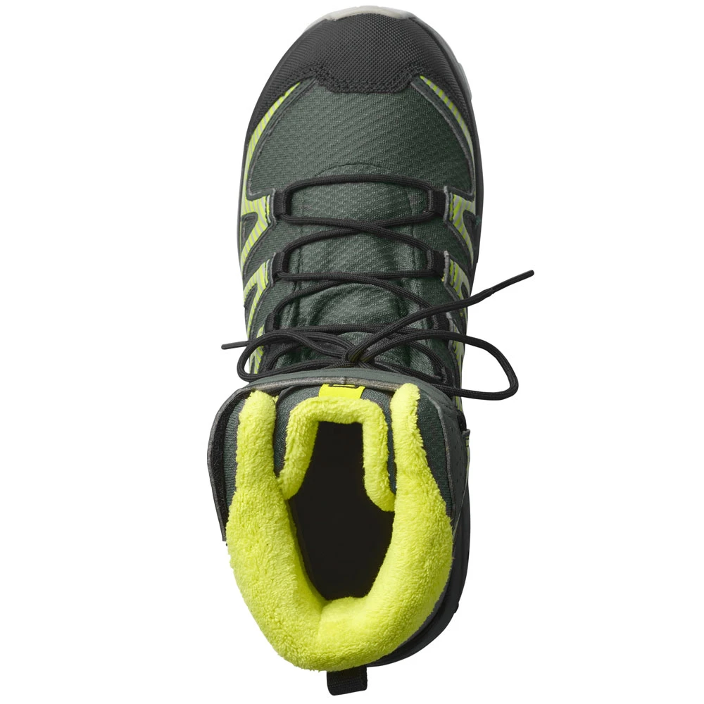 Salomon XA Pro V8 Winter CSWP J Winterschuhe Urban Chic/Black/Evening Primrose Kinder – Bild 4