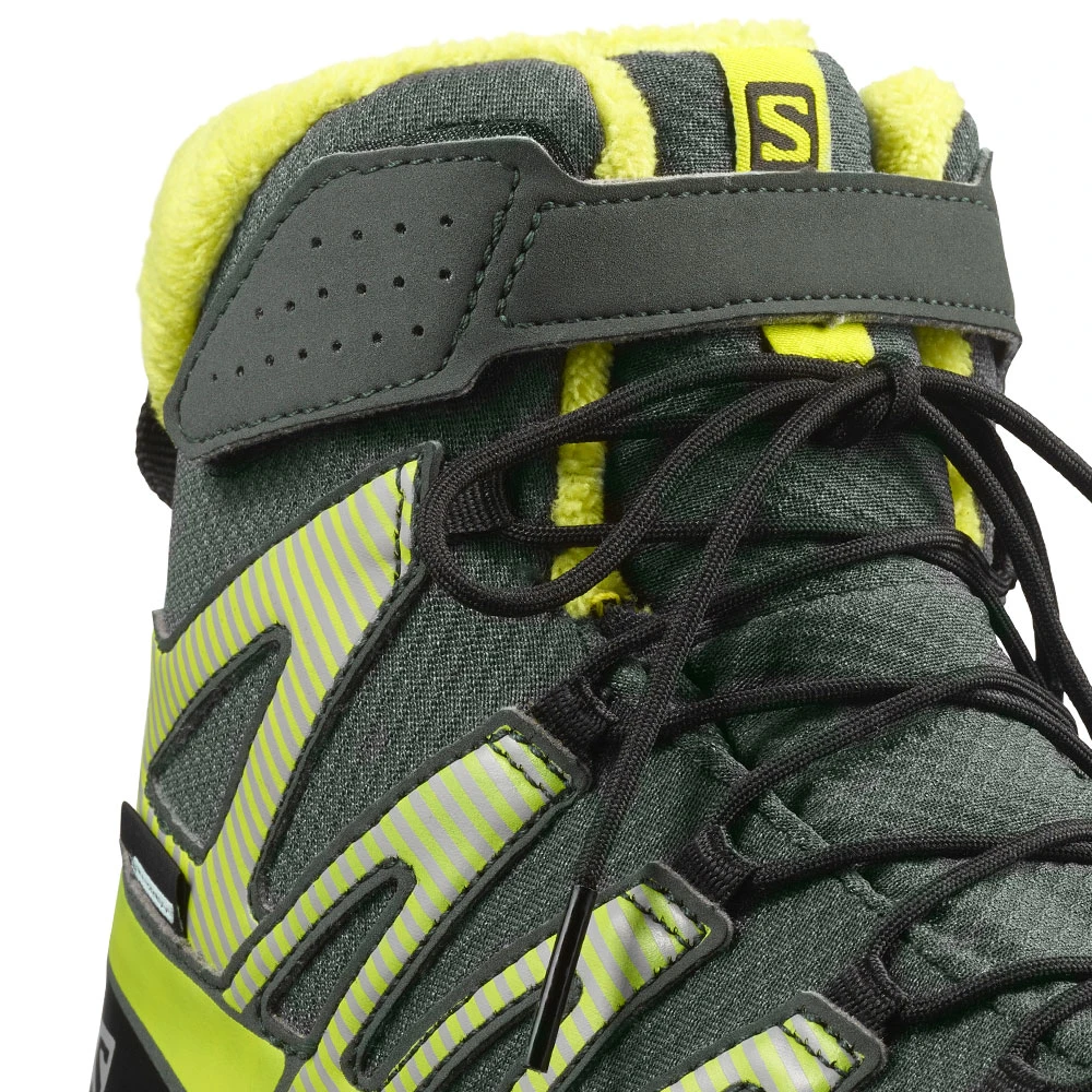 Salomon XA Pro V8 Winter CSWP J Winterschuhe Urban Chic/Black/Evening Primrose Kinder – Bild 6