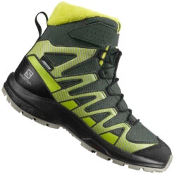Salomon XA Pro V8 Winter CSWP J Winterschuhe Urban Chic/Black/Evening Primrose Kinder