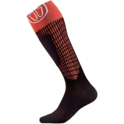 Sidas Sock Ski Comfort LV Skisocken Black/Red Damen, Herren