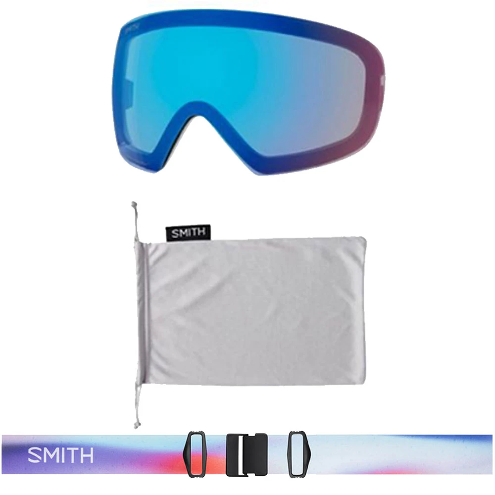 Smith I/O MAG S Skibrille Polar Vibrant/CP Sun Platinum Mirror Damen, Herren – Bild 2