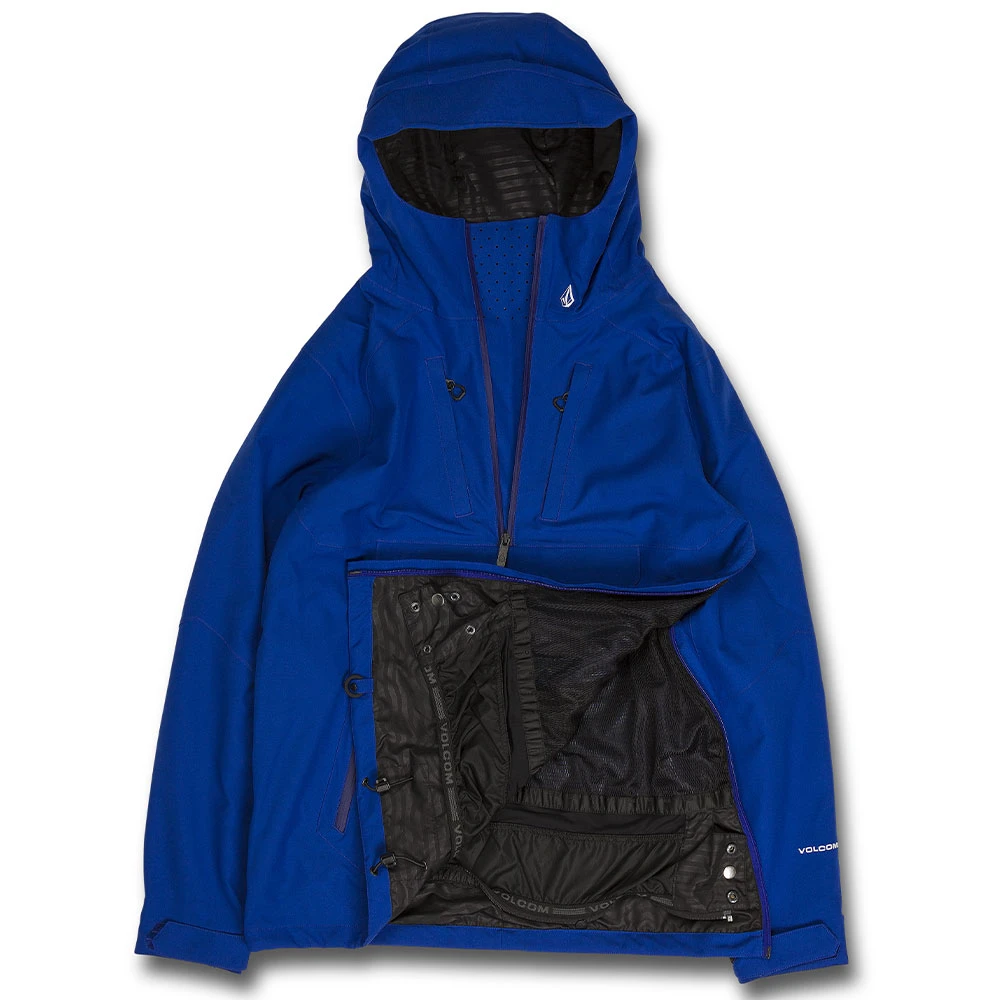 Volcom Brighton Pullover Snowboardjacke Bright Blue Herren – Bild 2