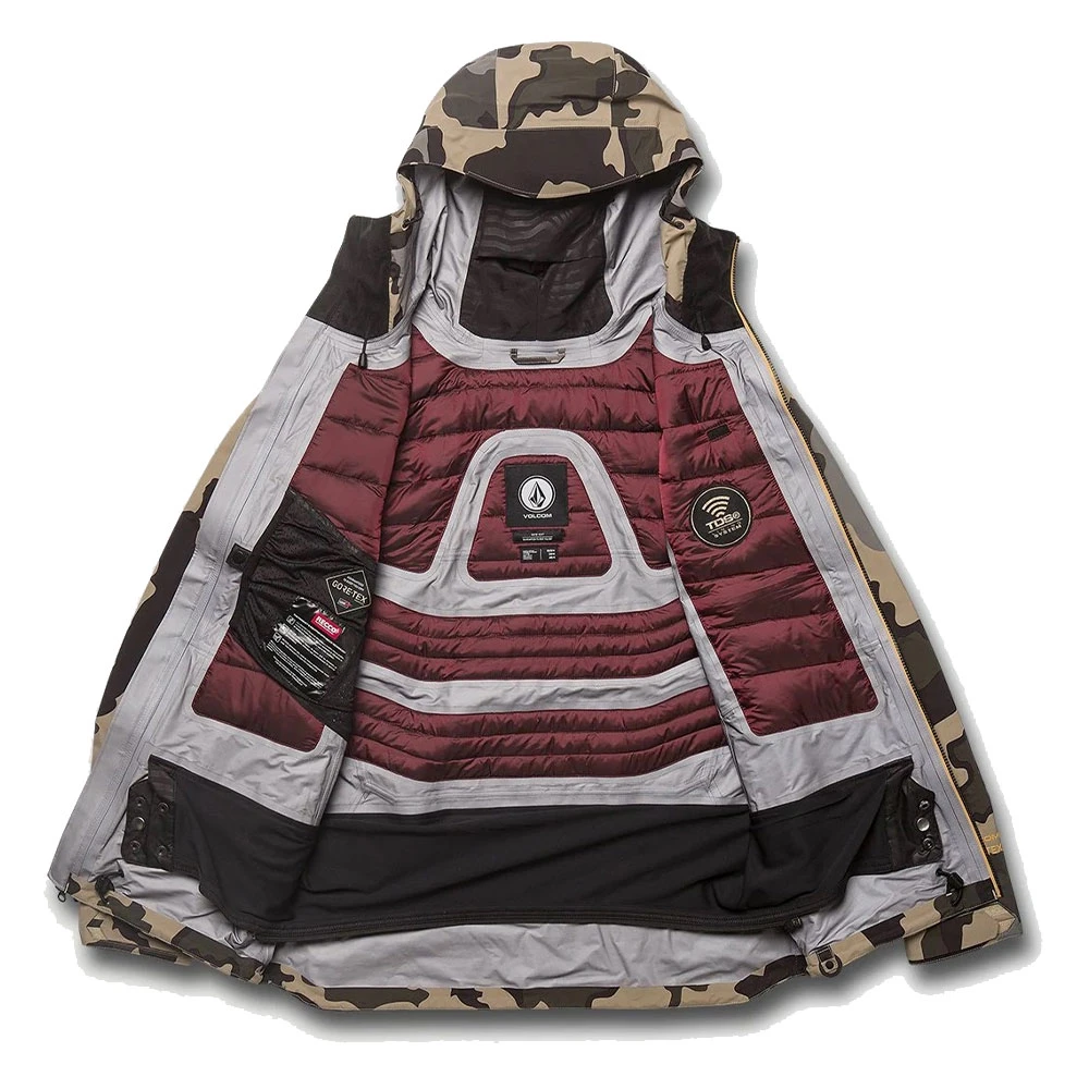 Volcom TDS Infrared Gore-Tex Wintersportjacke Drill Khaki Herren – Bild 6